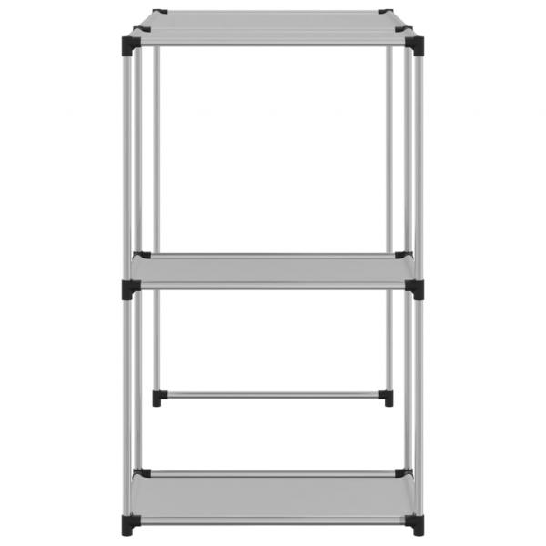 Waschmaschinenregal Grau 87x55x90,5 cm Eisen