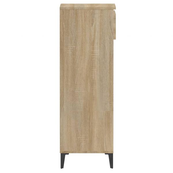 Schuhregal Sonoma-Eiche 40x36x105 cm Holzwerkstoff