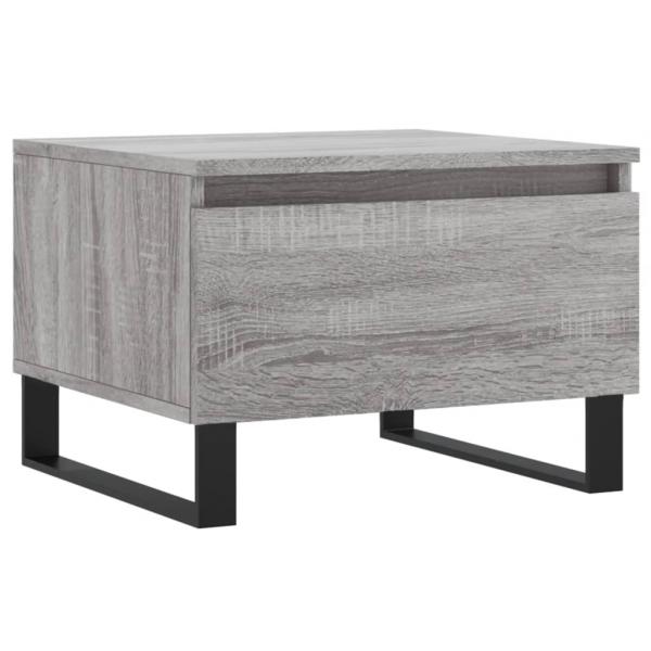 Couchtische 2 Stk. Grau Sonoma 50x46x35 cm Holzwerkstoff