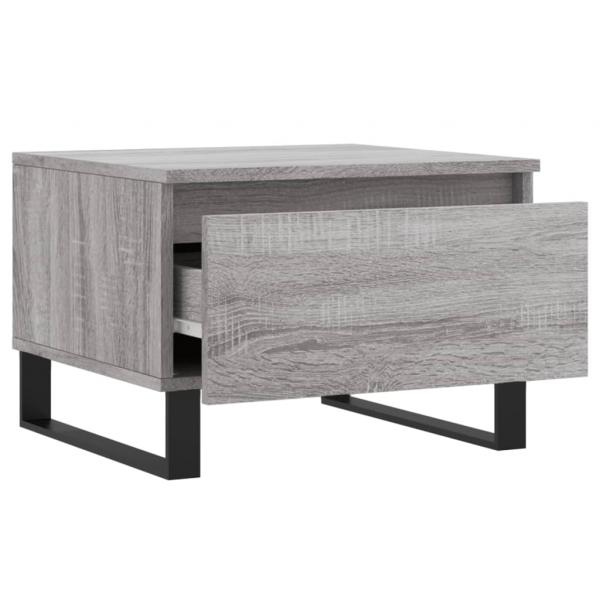 Couchtische 2 Stk. Grau Sonoma 50x46x35 cm Holzwerkstoff