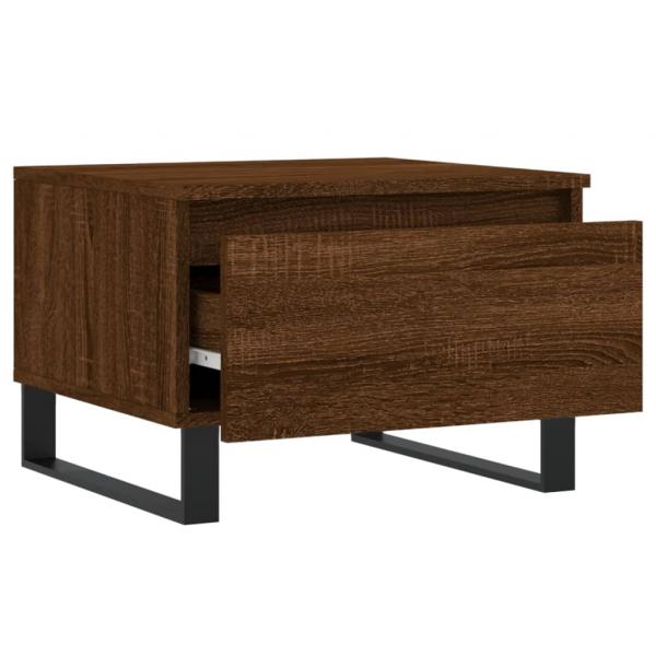 Couchtische 2 Stk. Braun Eichen-Optik 50x46x35 cm Holzwerkstoff