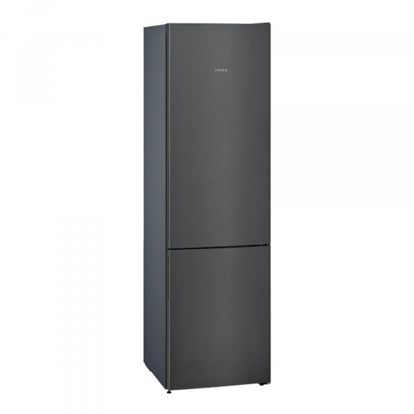 ARDEBO.de Siemens KG39E8XBA Stand Kühl-Gefrierkombination, 60cm breit, 201cm hoch, 343 L, lowFrost, hyperFresh, blackSteel