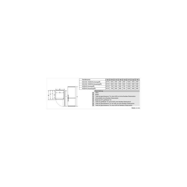 Siemens KG49EAICA iQ500 Stand Kühl-Gefrierkombination, 70cm breit, 419l, lowFrost, Antifingerprint, Edelstahl