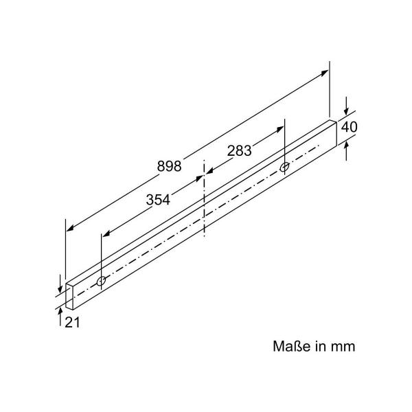 Siemens LI94LB530 EEK:A iQ300 Flachschirmhaube, 90 cm, 412 m³/h, LED, iQdrive, silbermetallic