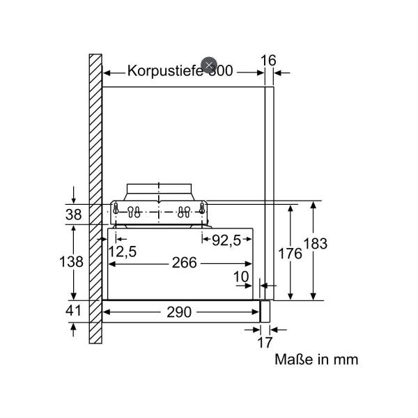 Siemens LI94LB530 EEK:A iQ300 Flachschirmhaube, 90 cm, 412 m³/h, LED, iQdrive, silbermetallic