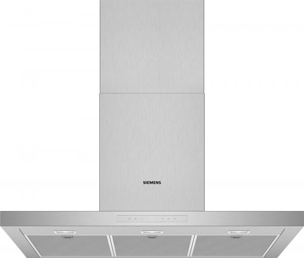 ARDEBO.de Siemens LC97BCP50 iQ500 EEK: A Wandesse, 90 cm breit, 718 m³/h, Ab-/Umluft, Edelstahl