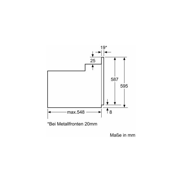 Siemens EQ110KA2WE Einbau Herdset mit Glaskeramikkochfeld (HE010FBV1+ EA64RGNA1E), 60cm breit, 66L, 3D Heißluft Plus, Schnellaufheizung, Bräterzone, Weiß