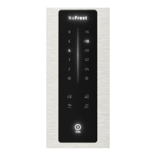 Siemens KG39NAIBT iQ500 Stand Kühl-Gefrierkombination, 363 L, 60 cm breit, noFrost, hyperFresh, Edelstahl, anti Fingerprint