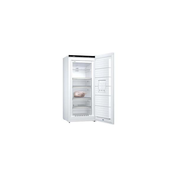 Siemens GS51NUWDP iQ500 Stand Gefrierschrank, 70 cm breit, 290 L, noFrost, LED-Licht, varioZone, weiß