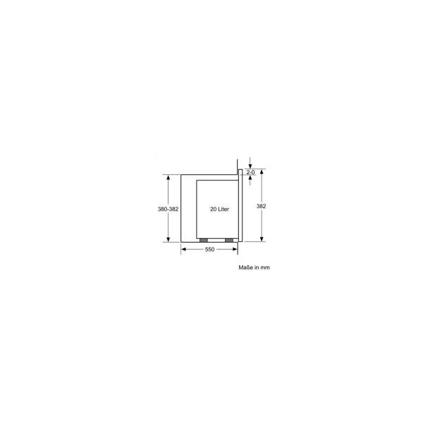 Siemens BF525LMW0 iQ500 Einbau-Mikrowelle, 800 W, 20l, cookControl7, LED-Innenbeleuchtung, weiß