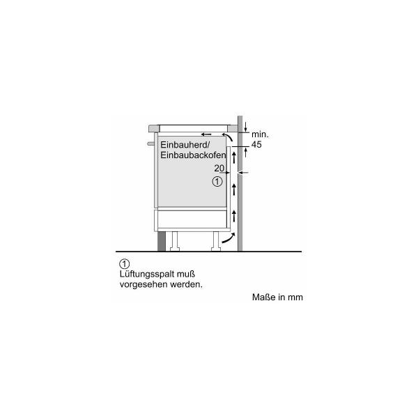 Siemens EH601HFB1E iQ300 Autarkes Induktionskochfeld, Glaskeramik, 57,2 cm breit, 17 Leistungsstufen, powerBoost, Quick start, schwarz