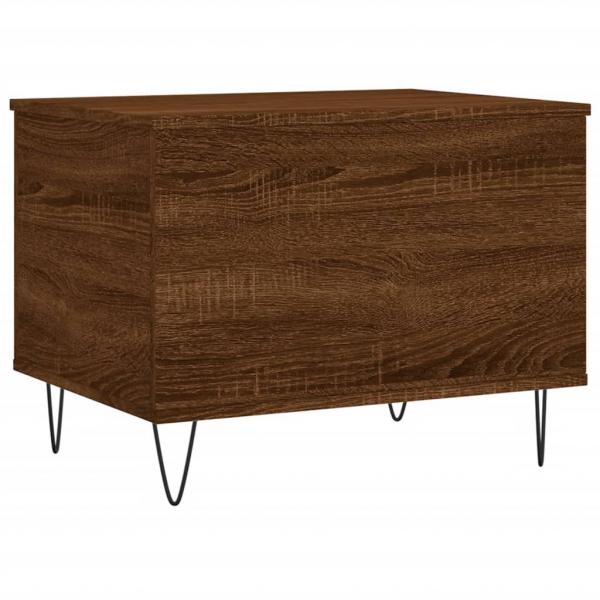 Couchtisch Braun Eichen-Optik 60x44,5x45 cm Holzwerkstoff