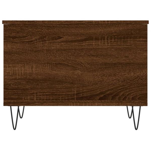 Couchtisch Braun Eichen-Optik 60x44,5x45 cm Holzwerkstoff