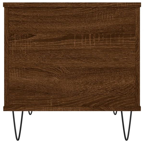 Couchtisch Braun Eichen-Optik 60x44,5x45 cm Holzwerkstoff