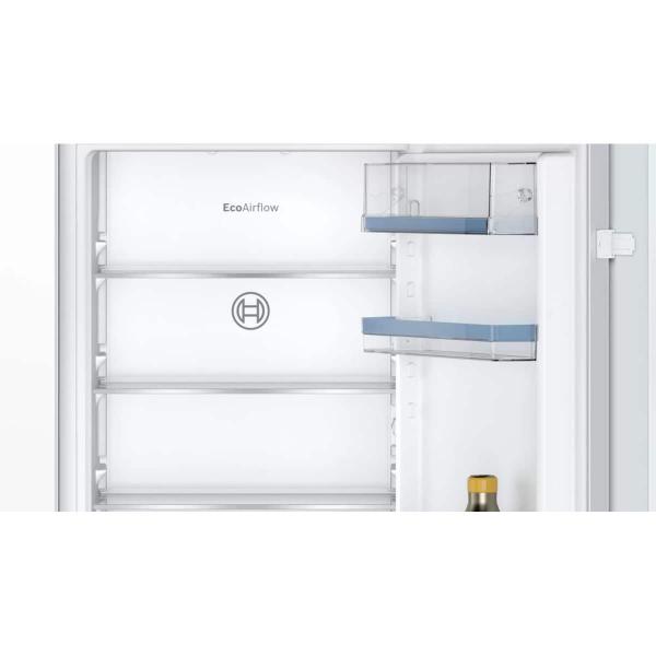 Bosch KIN86VSE0 Serie 4 Einbau Kühl-Gefrierkombination, 260 L, 55 cm breit, LED-Beleuchtung, EcoAirflow, VitaFresh XXL