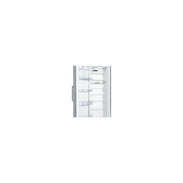 Bosch KSV36VLEP Serie 4 Standkühlschrank, 60 cm breit, 346 L, FreshSense, SuperKühlen, VitaFresh, Edelstahl-Optik