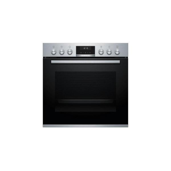 Bosch HND616LS62 EEK: A Einbauherd-Set mit Induktionskochfeld (HEA517BS1+NVS645CB6E), 60cm breit, Flex Induction, AutoPilot, Kindersicherung, 71L, edelstahl