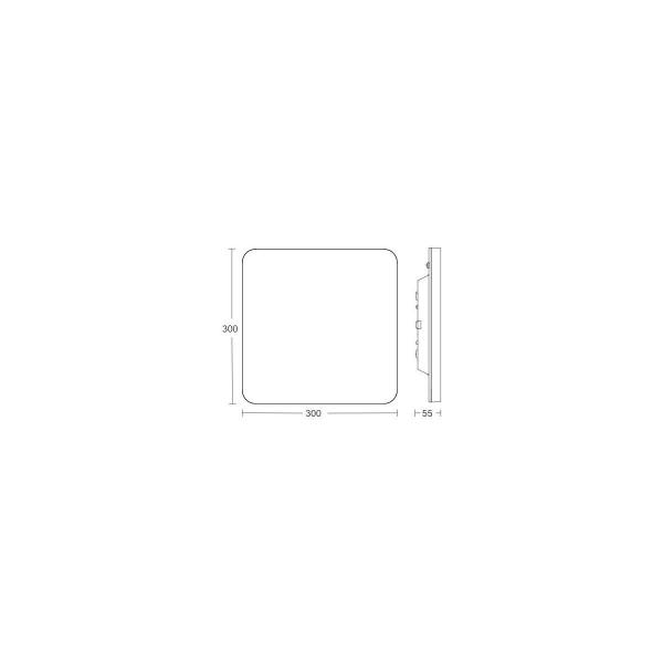 Steinel RS PRO R20 Q basic SC Sensor-LED-Innenleuchte, smart, 3000K, weiß (067847)