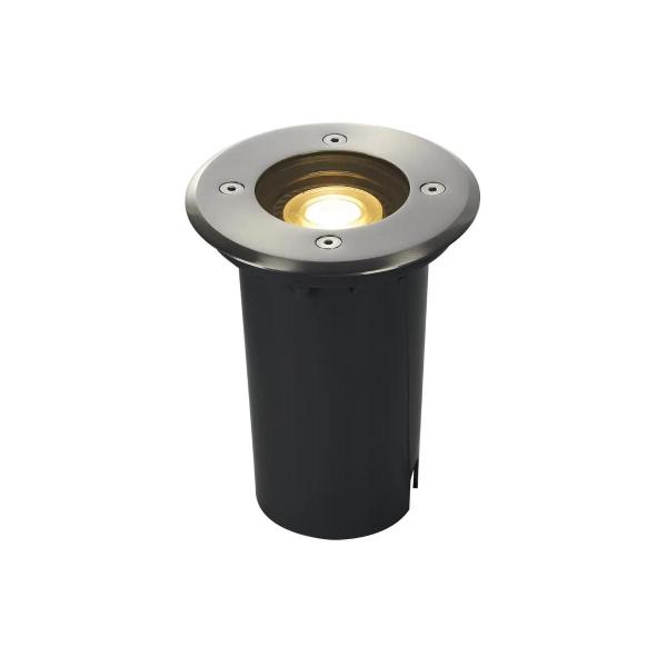 ARDEBO.de SLV SOLASTO 120 Outdoor Bodeneinbauleuchte, LED GU10 51 mm, IP67, edelstahl, rund (227680)