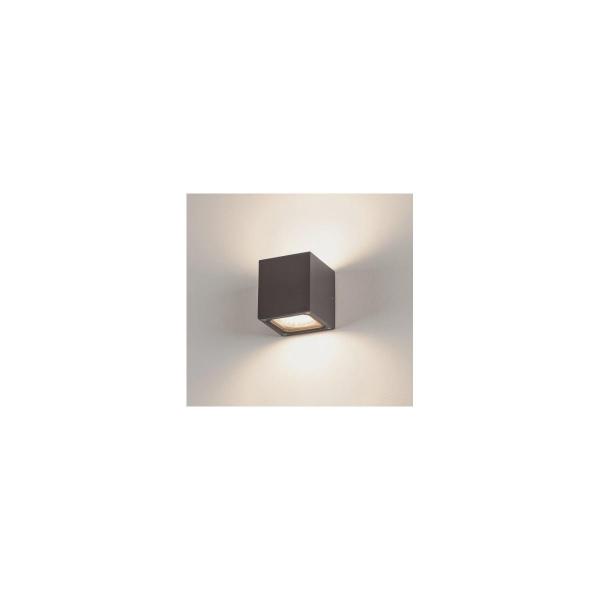 SLV SITRA CUBE Outdoor Wandleuchte, TCR-TSE, IP44, anthrazit (232535)