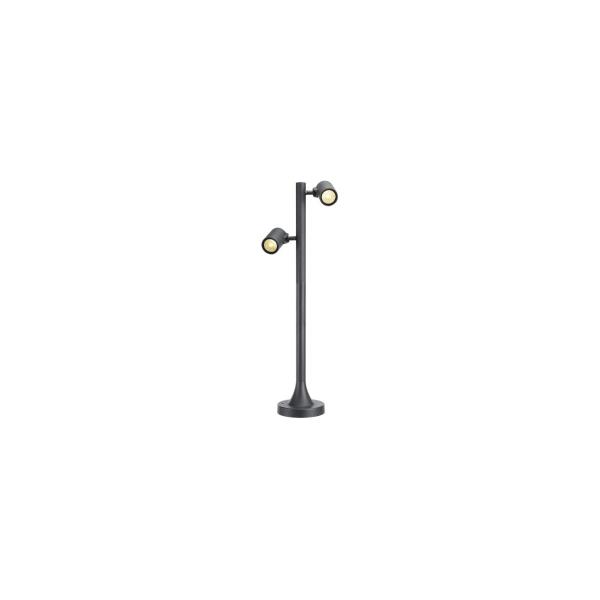 SLV HELIA Outdoor Standleuchte, zweiflammig, LED, 3000, IP55, anthrazit (233285)