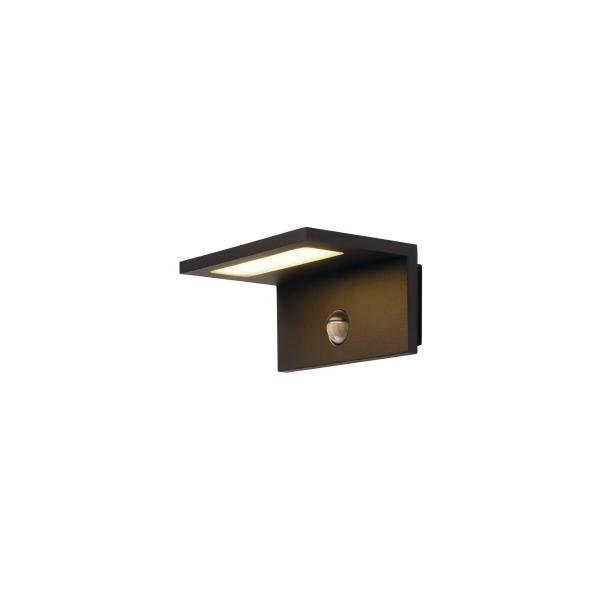 ARDEBO.de SLV ANGOLUX SENSOR WL LED Outdoor Wandaufbauleuchte, IP44, anthrazit, 3000K (1001969)