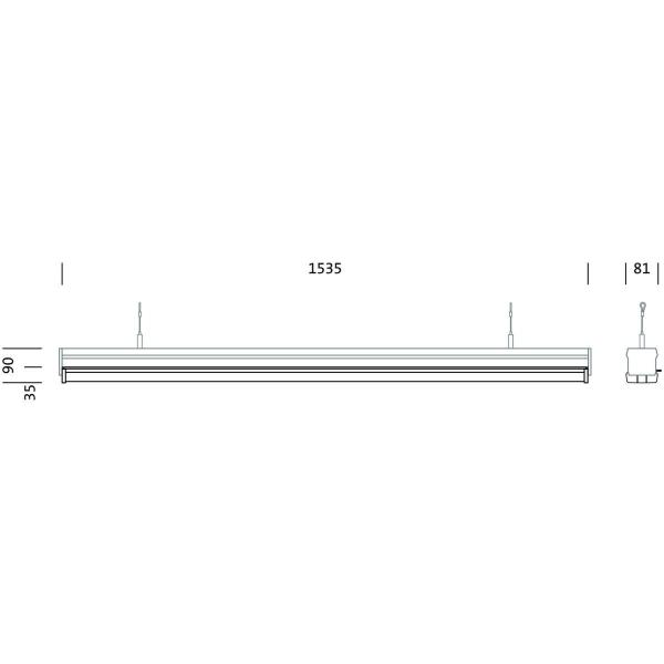 Siteco DUS® 31 MO LED-Leuchteneinsatz 840 Multilumen, 4000K, 8950lm (53BD812M1V4085)