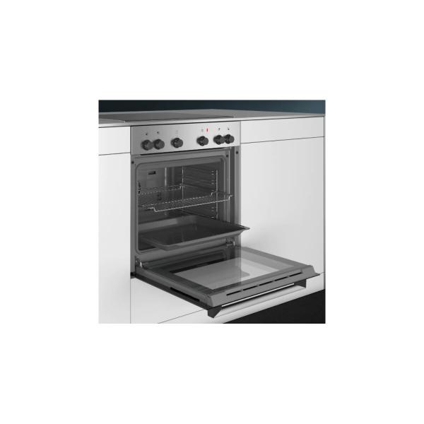 Siemens EQ110KA2EE Einbauherd-Set mit Glaskeramikkochfeld (EA64RGNA1E+HE010FBR1), 60cm breit, 66L, Schnellaufheizung, Umluft-Grill-System, Edelstahl