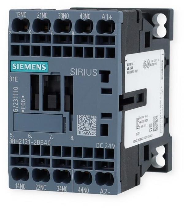 ARDEBO.de Siemens 3RH21312BB40 Hilfsschütz S00, 24V DC, 3S+1Ö