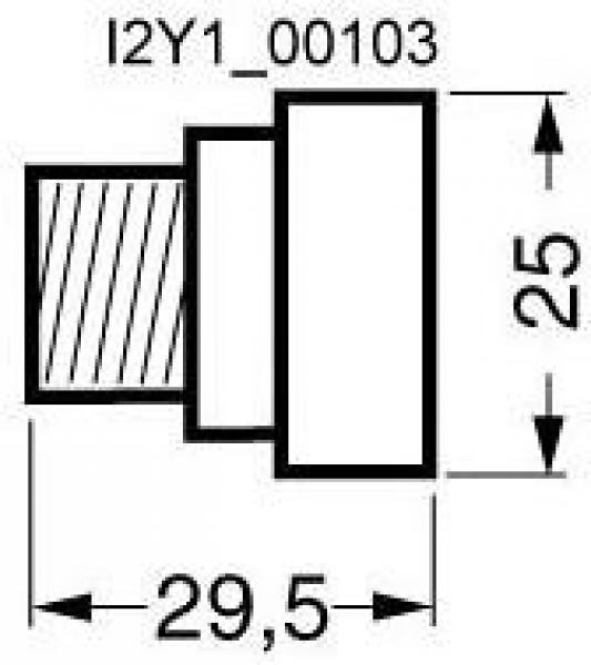 Siemens 5SH4317 Neozed-Schraubkappen Porzellan D01 16A, 20 Stck.