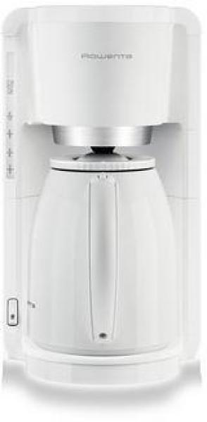 Rowenta CT3801 Adagio Thermo-Filterkaffeemaschine, 850W, 1l, 8-12 Tassen, weiß