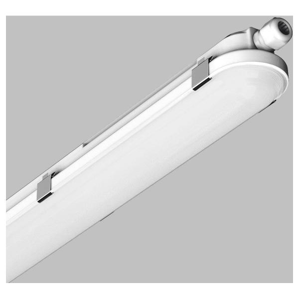 ARDEBO.de Regiolux Feuchtraumleuchte maran-DV/1500 LED 6200-3900 840 ETM hg, 26-43W, 3900-6200lm, 4000K, hellgrau (50135404115)