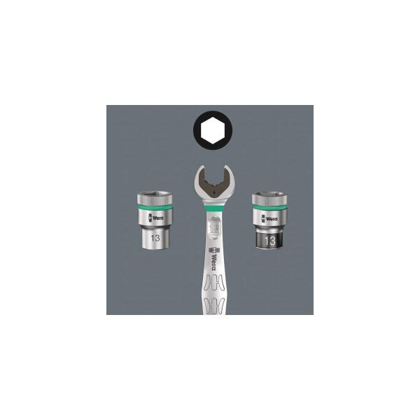 Wera 8100 SB 6 Zyklop Speed-Knarrensatz, 3/8"-Antrieb, metrisch, 29-teilig (05004046001)