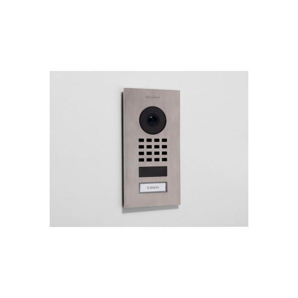 DoorBird D1101VFM IP Video Türstation Unterputz, 1 Ruftaste, Edelstahl V2A (423866782)