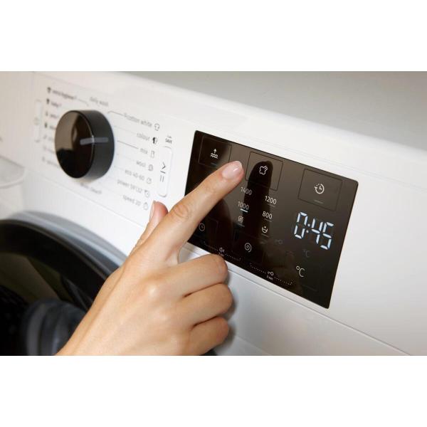 Gorenje WNEI86APS 8kg Frontlader Waschmaschine, 60cm breit, 1600U/Min, Kindersicherung, 3-teilige Waschmittelschublade, Dampffunktion, LED Display, weiß