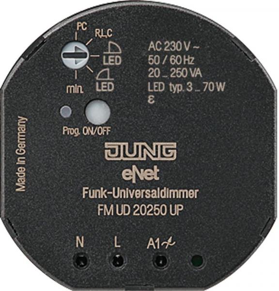 ARDEBO.de Jung FMUD20250UP Funk-Universal-Dimmer