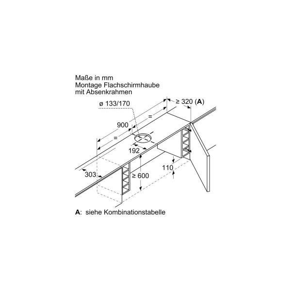 Neff Z54TL90X1 Absenkrahmen