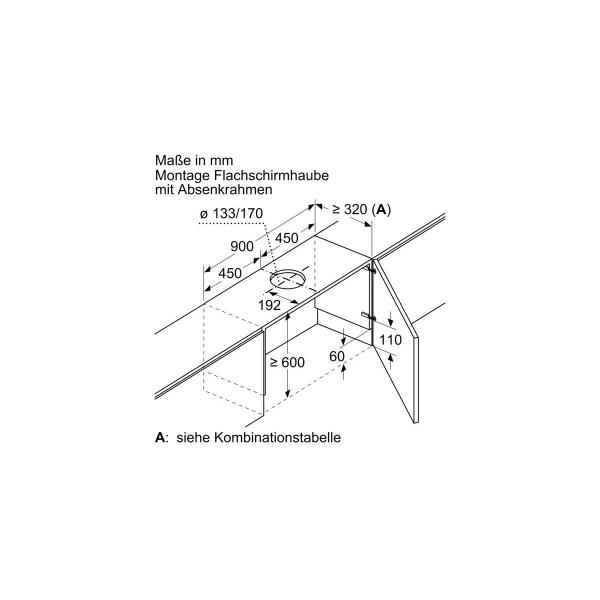 Neff Z54TL90X1 Absenkrahmen