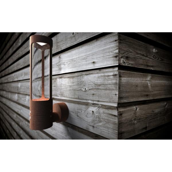 Nordlux Helix Wandleuchte, 8 Watt, GU10, IP44, Corten (77479938)