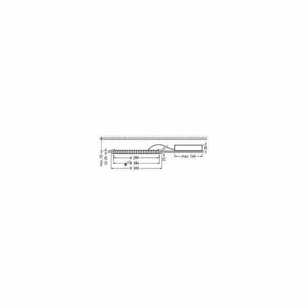 Trilux Einbau-Downlight AVIELLA C09 OA 2600-840 ET 01, weiß (7571040)