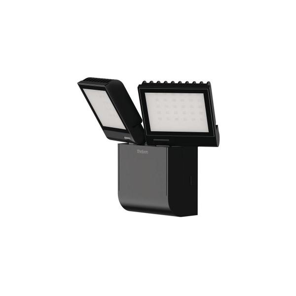 ARDEBO.de Theben theLeda S17-100L BK LED-Strahler, Wandmontage, IP55, 17W, schwarz (1020603)