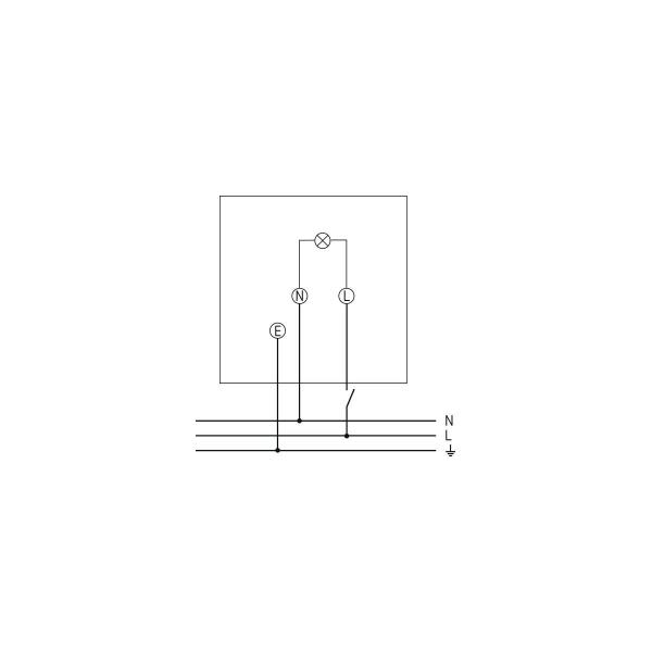 Theben theLeda S17-100L BK LED-Strahler, Wandmontage, IP55, 17W, schwarz (1020603)