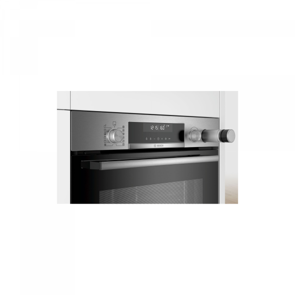 Bosch HRG5785S6 Serie 6 EEK: A Einbau-Backofen mit Dampfunterstützung, 71l, 59,4cm breit, 3D Heißluft, AutoPilot 30, Edelstahl