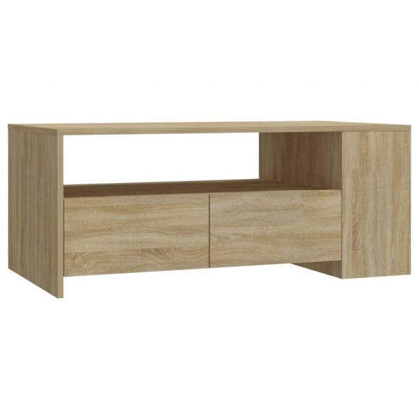 Couchtisch Sonoma-Eiche 102x55x42 cm Holzwerkstoff