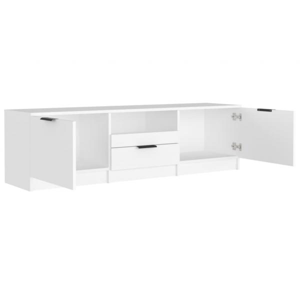 TV-Schrank Weiß 140x35x40 cm Holzwerkstoff