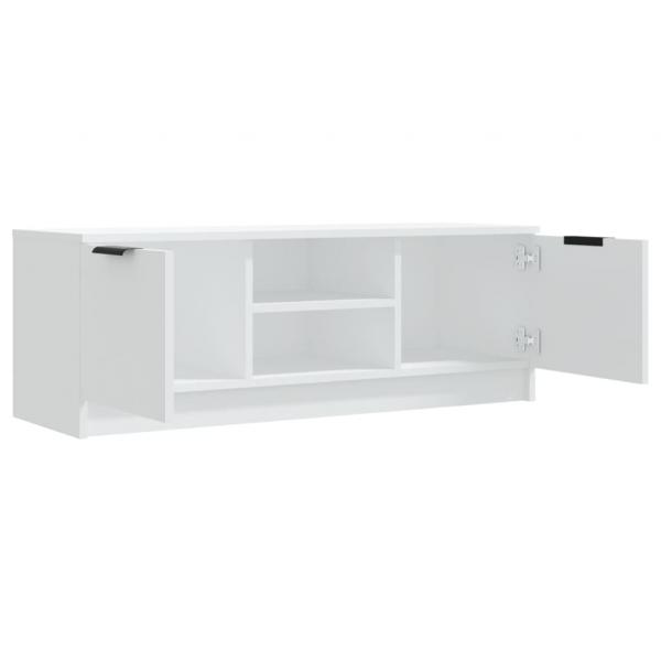 TV-Schrank Weiß 102x35x36,5 cm Holzwerkstoff