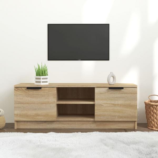 ARDEBO.de - TV-Schrank Sonoma-Eiche 102x35x36,5 cm Holzwerkstoff