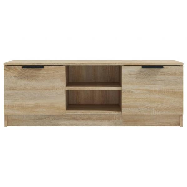 TV-Schrank Sonoma-Eiche 102x35x36,5 cm Holzwerkstoff