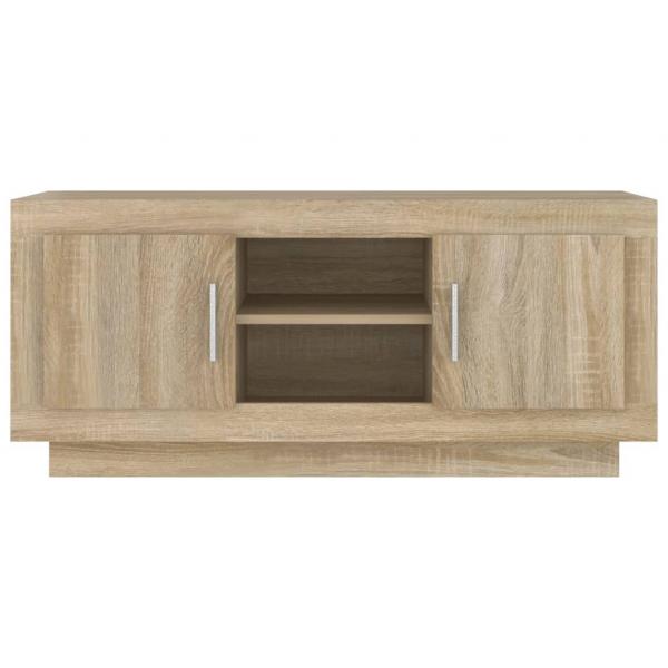 TV-Schrank Sonoma-Eiche 102x35x45 cm Holzwerkstoff