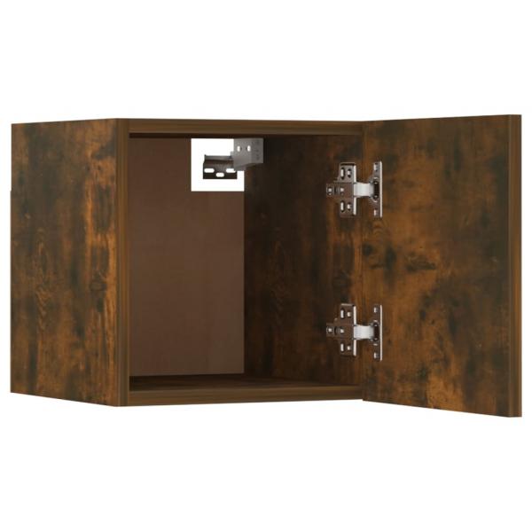 TV-Wandschrank Räuchereiche 30,5x30x30 cm